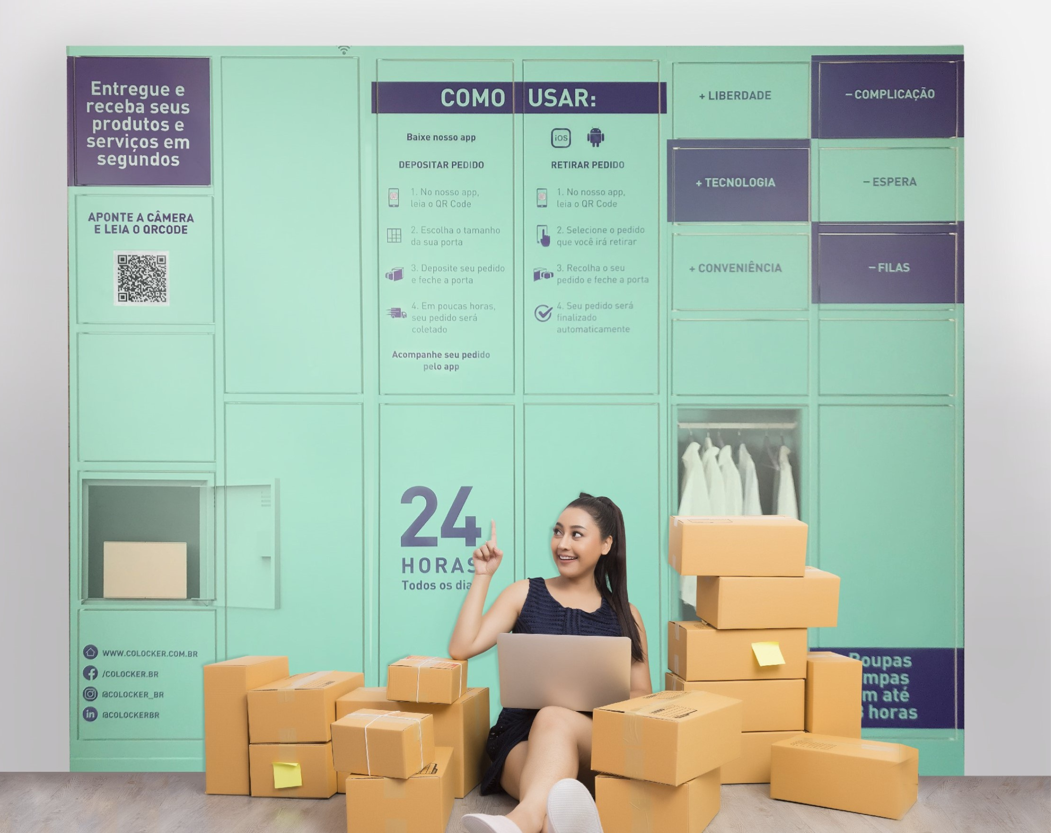 Smartlocker para logistica